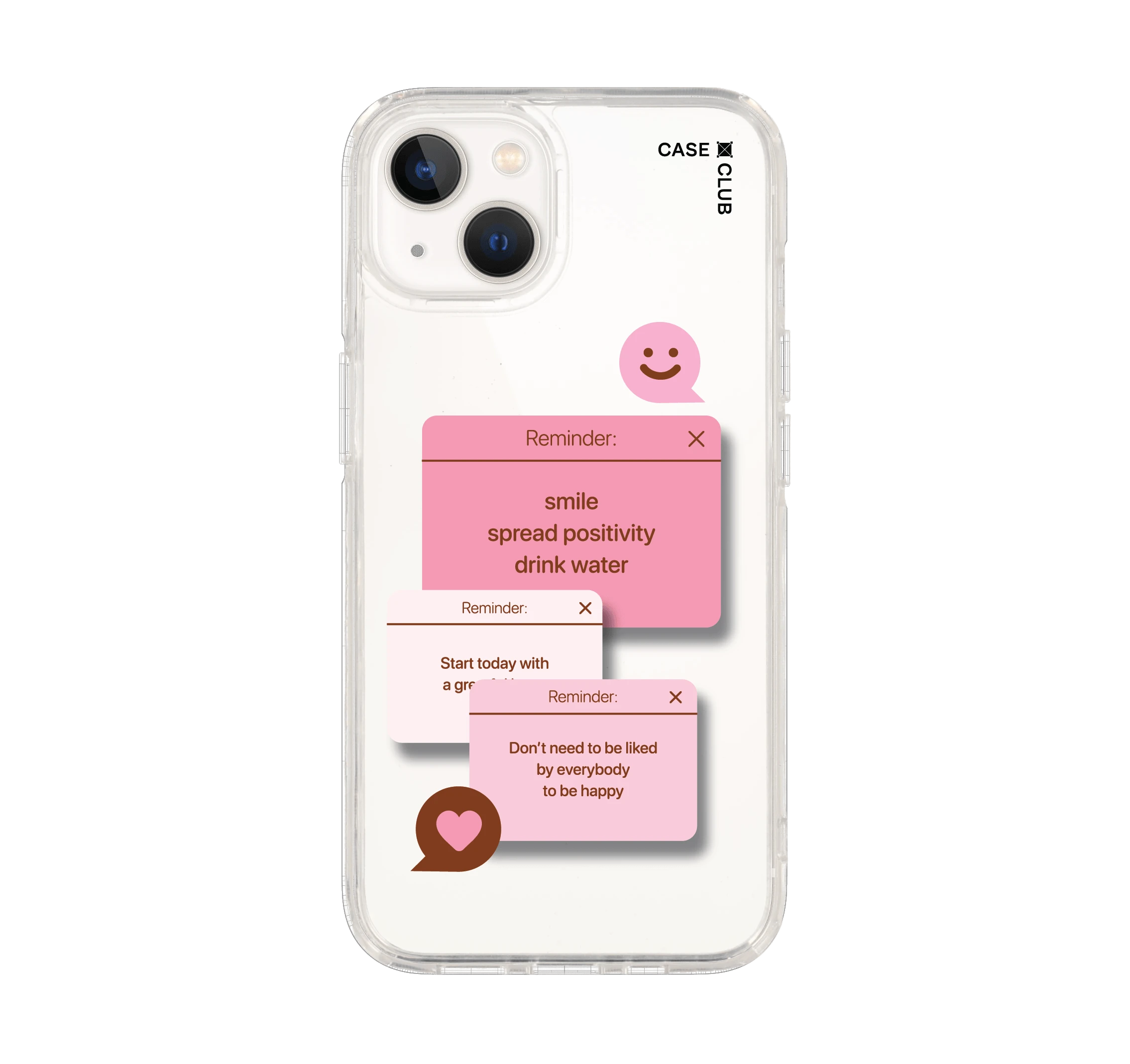 เคสใส iphone 13 ข้อความแห่งแรงบันดาลใจ